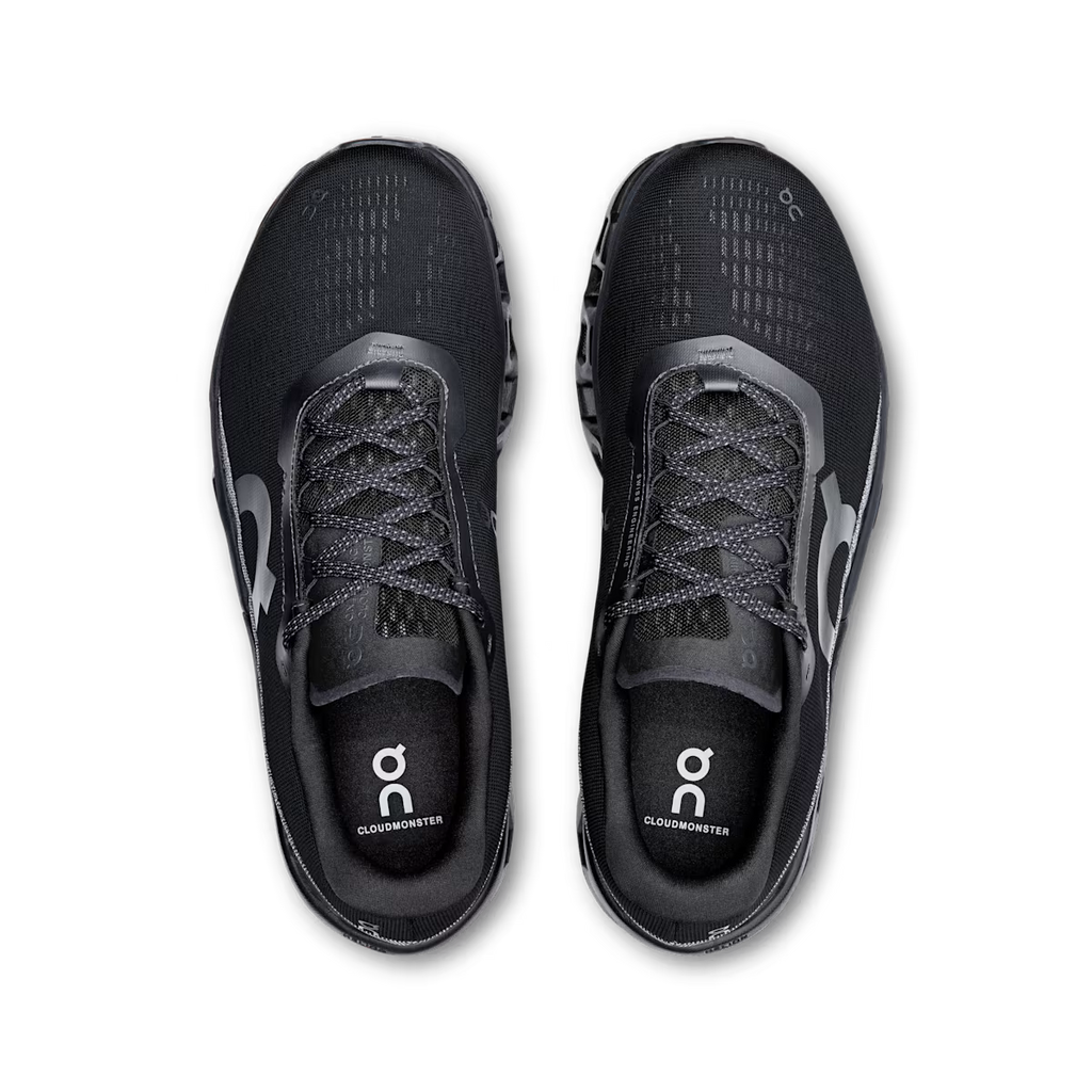 Running Cloudmonster 2 — Black Black