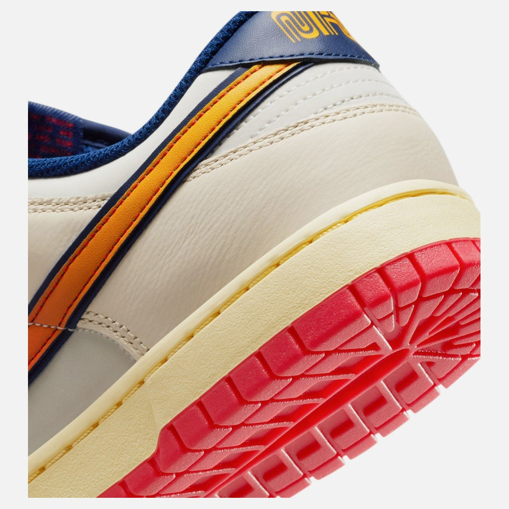 Dunk Low Retro SE Mens Lifestyle Shoe - Pale Ivory/Light Crimson/Sail/University Gold/Blue Void/Sail