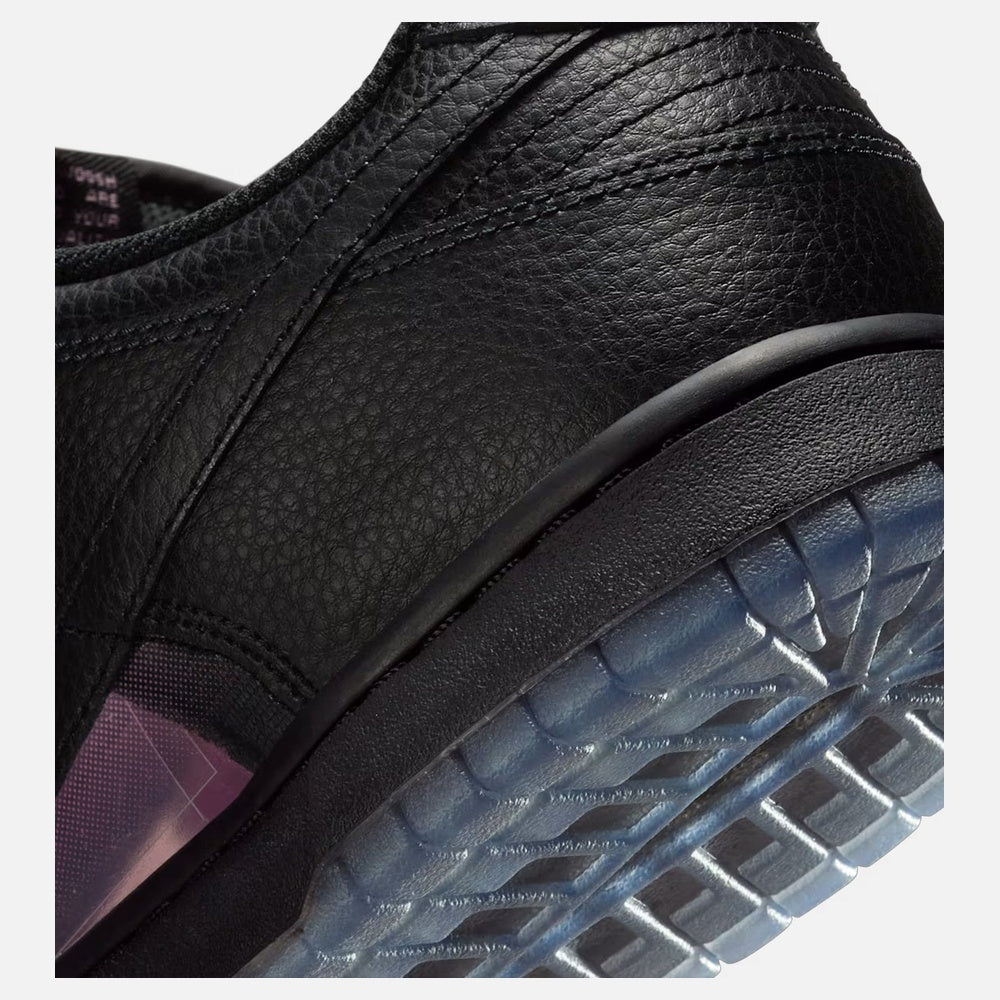 Dunk Low Retro Mens Lifestyle Shoe - Silver/Pink/Black