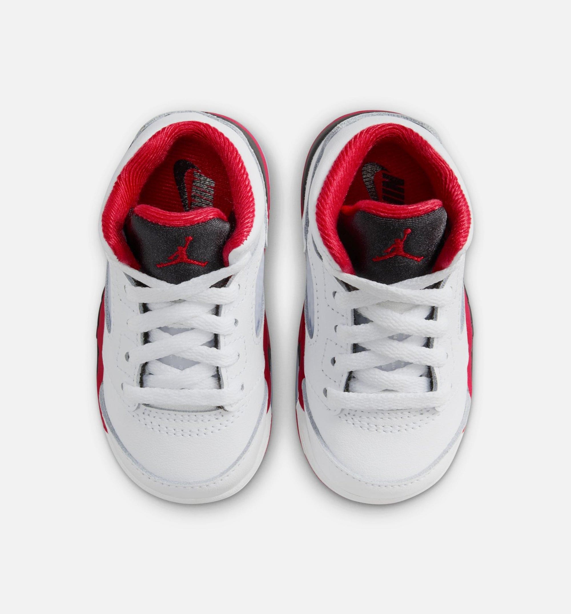 Air Jordan 5 Retro Fire Red Infant Toddler Lifestyle Shoe - Fire Red/White