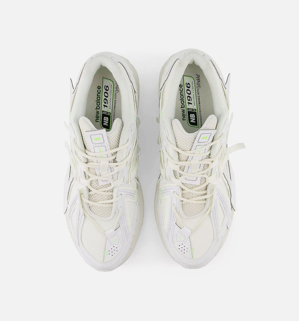 1906A Mens Lifestyle Shoe - White/Mint Flash/Silver Metallic